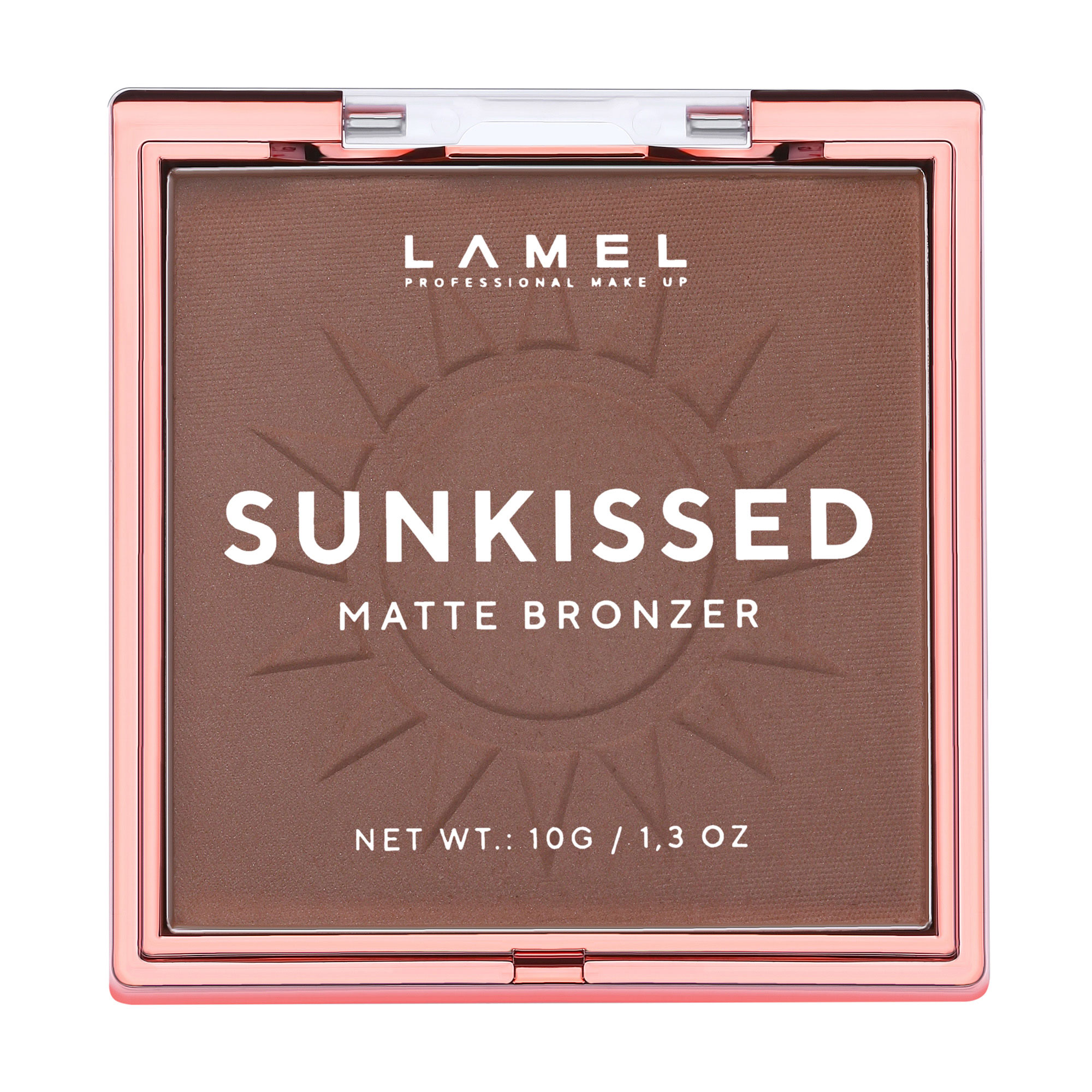 Пудра бронзер для обличчя LAMEL Make Up Sunkissed Matte Bronzer тон 402, 10 г